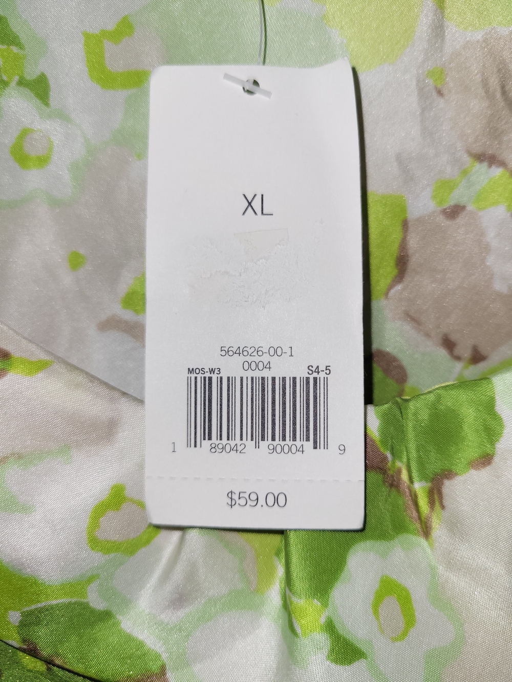 Banana Republic Citrus Floral Ruffle Neck Blouse - XL NWT - Picture 3 of 3